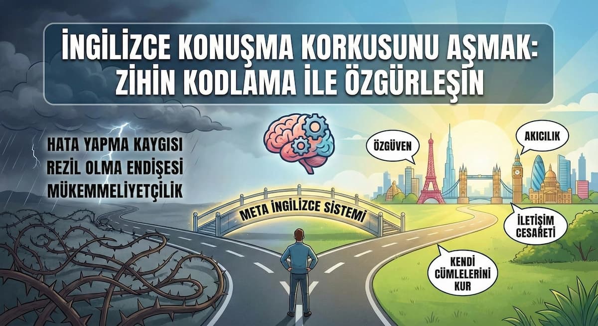 İngilizce konuşma korkusunu aşma yöntemleri İngilizce konuşma korkusu nedenleri